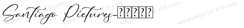 Santiago Pictures字体转换